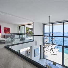 6 bedroom villa with infinity pool and sea views, Korcula Island, sleeps 12